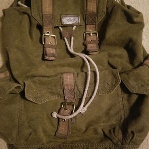 Bed Stu O'hara rucksack backpack olive brown